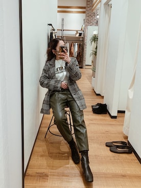 ryoさん（レディース・160cm）の春コーディネート