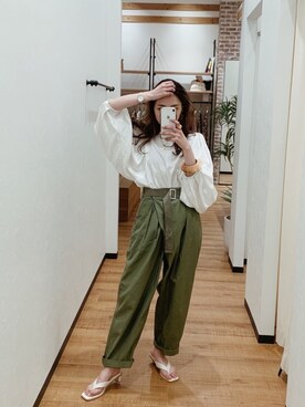ryoさん（レディース・160cm）の春コーディネート