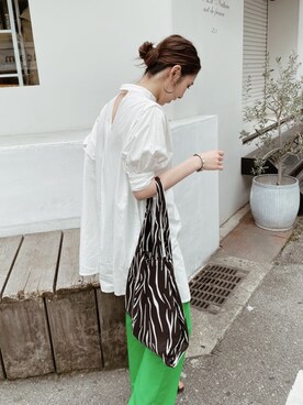 ryoさん（レディース・160cm）の夏コーディネート