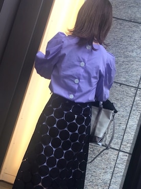 「ラベンダー」｜TAKANOさん（レディース・157cm）の春コーディネート