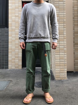 sさん（メンズ・178cm）の春コーディネート