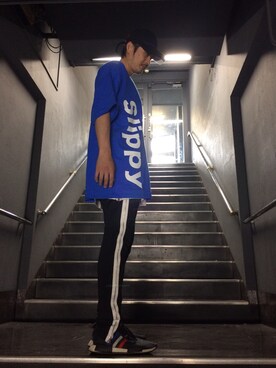 SHINYA KASHIWAGIさん（メンズ・177cm）の夏コーディネート