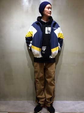 SHINYA KASHIWAGIさん（メンズ・177cm）の秋コーディネート