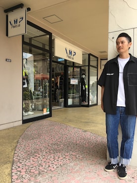 SHINYA KASHIWAGIさん（メンズ・177cm）の夏コーディネート