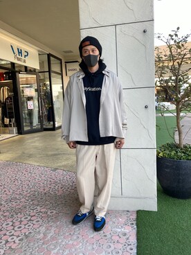 SHINYA KASHIWAGIさん(メンズ・177cm)の春コーディネート