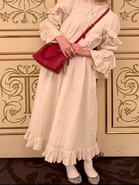 「SHEL’TTER（シェルター）のアイテム（ワンピース/ドレス）」を使った、kanaさん（レディース・164cm）の春コーディネート