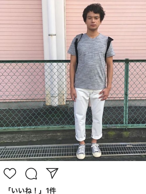 しまむら シマムラ のバッグを使ったメンズ人気ファッションコーディネート Sciaky