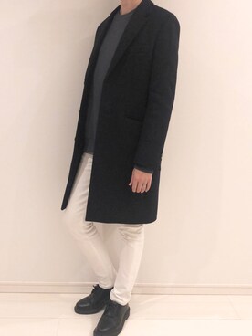 「SHIPS JET BLUE（シップスジェットブルー）のアイテム（ジャケット/アウター）」を使った、けんたろーさん（メンズ・176cm）の秋コーディネート