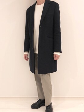 「SHIPS JET BLUE（シップスジェットブルー）のアイテム（ジャケット/アウター）」を使った、けんたろーさん（メンズ・176cm）の秋コーディネート