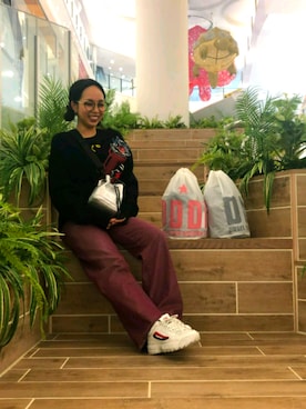 板谷さおりさんのコーディネート