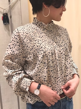 「cepo（セポ）のアイテム」を使った、はたなおさん（レディース・158cm）の春コーディネート