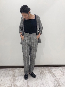 「cepo（セポ）のアイテム（ジャケット/アウター）」を使った、はたなおさん（レディース・158cm）の春コーディネート