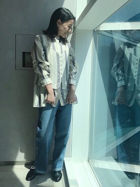 「セポ」｜「アイテム（アンサンブル）」を使った、はたなおさん（レディース・158cm）の春コーディネート