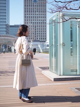 「セポ」｜「アイテム（ジャケット/アウター）」を使った、はたなおさん（レディース・158cm）の春コーディネート