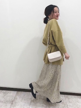 「cepo（セポ）のアイテム」を使った、はたなおさん（レディース・158cm）の春コーディネート