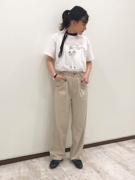 「cepo（セポ）のアイテム」を使った、はたなおさん（レディース・158cm）の夏コーディネート