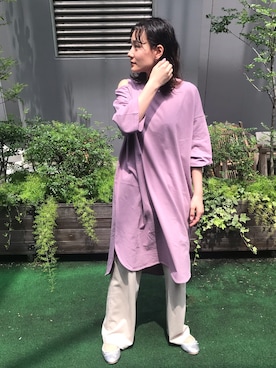 「cepo（セポ）のアイテム」を使った、はたなおさん（レディース・158cm）の夏コーディネート