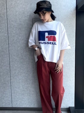 「cepo（セポ）のアイテム（パンツ）」を使った、はたなおさん（レディース・158cm）の夏コーディネート