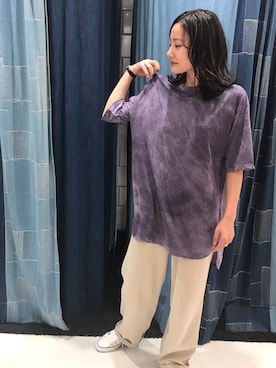 「cepo（セポ）のアイテム」を使った、はたなおさん（レディース・158cm）の夏コーディネート