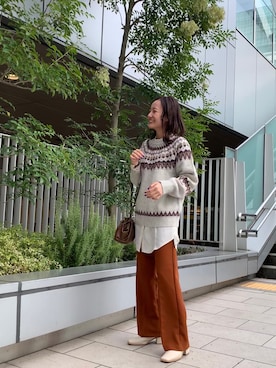 「cepo（セポ）のアイテム」を使った、はたなおさん（レディース・158cm）の秋コーディネート