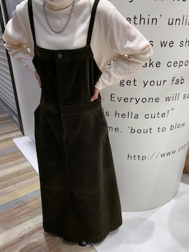 「cepo（セポ）のアイテム」を使った、はたなおさん（レディース・158cm）の冬コーディネート