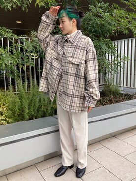 「cepo（セポ）のアイテム（その他アウター）」を使った、はたなおさん（レディース・158cm）の冬コーディネート