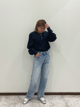 「cepo（セポ）のアイテム」を使った、はたなおさん（レディース・158cm）の冬コーディネート