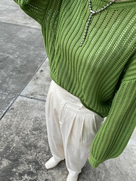 「cepo（セポ）のアイテム」を使った、はたなおさん（レディース・158cm）の春コーディネート