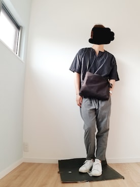 「白いスニーカー」｜Kei Ozawaさん（メンズ・173cm）の夏コーディネート