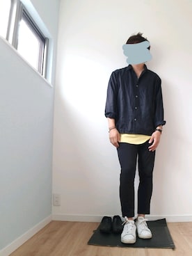 「スタンスミス」｜Kei Ozawaさん（メンズ・173cm）の秋コーディネート