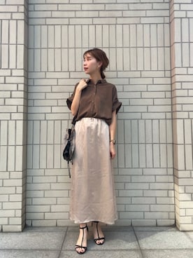 ayakaさん（レディース・156cm）の夏コーディネート