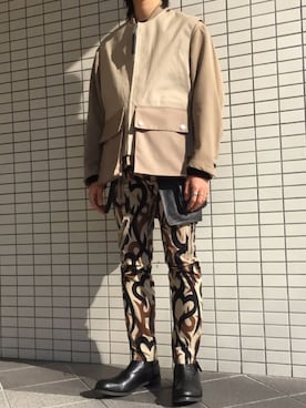 「MACKINTOSH」｜「アイテム（ブーツ）」を使った、ムルコギさん（メンズ・169cm）の冬コーディネート