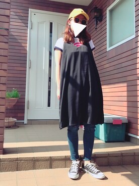 「JOYRICH」｜「アイテム（アクセサリー）」を使った、ma.さん（レディース・157cm）の春コーディネート