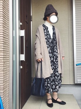 machikoさん（レディース・155cm）の冬コーディネート