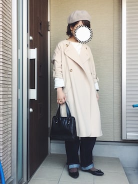 machikoさん（レディース・155cm）の春コーディネート