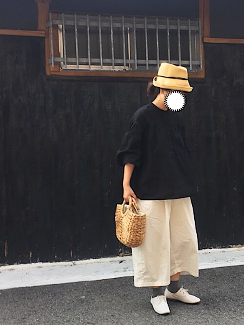 まちこ ユニクロのシャツ ブラウスを使ったコーディネート Wear