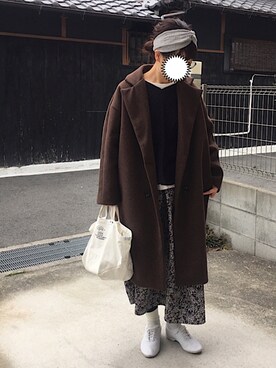 machikoさん（レディース・155cm）の冬コーディネート