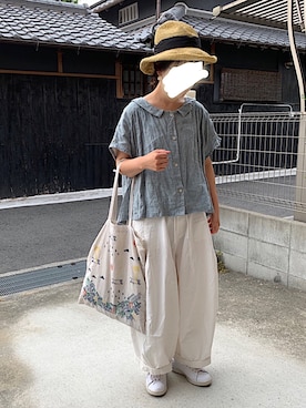 「KILKI（キルキー）のアイテム」を使った、machikoさん（レディース・155cm）の夏コーディネート