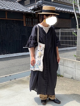 「KILKI（キルキー）のアイテム」を使った、machikoさん（レディース・155cm）の夏コーディネート