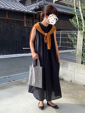 「Piedi Nudi（ピエディヌーディ）のアイテム（パンプス）」を使った、machikoさん（レディース・155cm）の秋コーディネート
