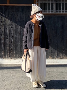 machikoさん（レディース・155cm）の冬コーディネート