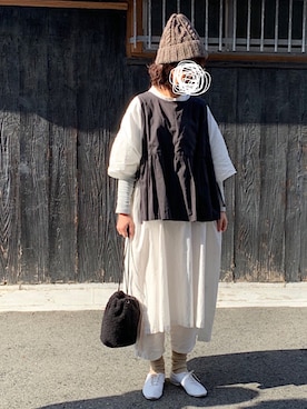 machikoさん（レディース・155cm）の冬コーディネート