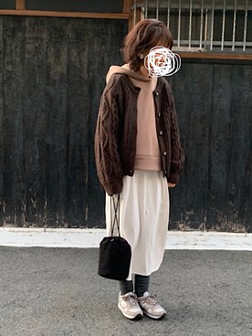 machikoさん（レディース・155cm）の冬コーディネート