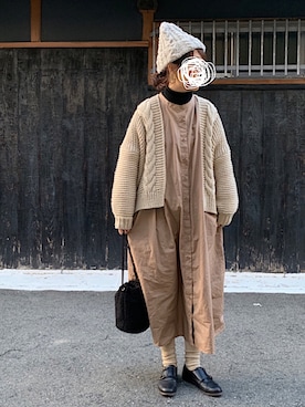 machikoさん（レディース・155cm）の冬コーディネート