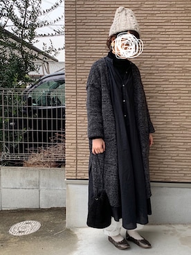 machikoさん（レディース・155cm）の冬コーディネート