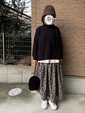 machikoさん（レディース・155cm）の冬コーディネート