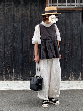 machikoさん（レディース・155cm）の夏コーディネート