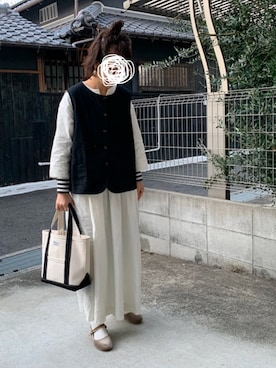 「SVEC（シュベック）のアイテム」を使った、machikoさん（レディース・155cm）の冬コーディネート