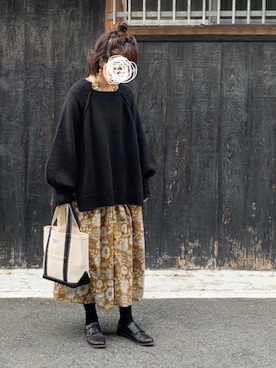 machikoさん（レディース・155cm）の冬コーディネート