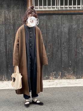 「SO（エスオー）のアイテム（ワンピース/ドレス）」を使った、machikoさん（レディース・155cm）の冬コーディネート